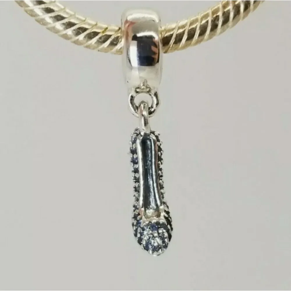 NWOT Pandora x Disney Cinderella Sparkling Slipper Charm